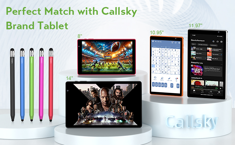 Callsky Stylus Pens for Touchscreen 5 Pcs
