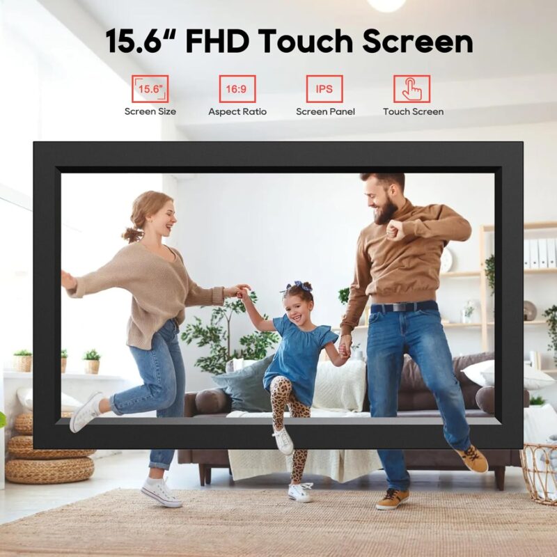 Callsky 15.6" Digital Picture Frame BLACK - Image 3
