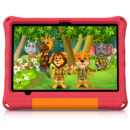 Callsky 10.95 Inch Kids Tablet with EVA Shockproof Case(Red/Yellow)