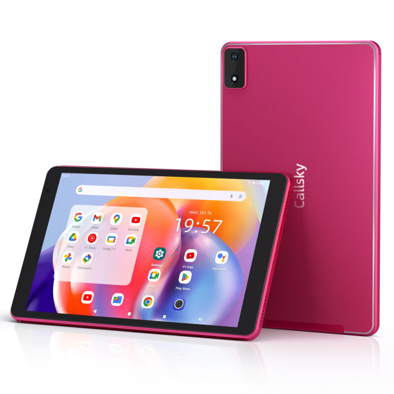 Callsky 8 Inch Tablet (Orange/Pink) - Image 2