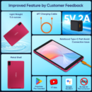 Callsky 8 Inch Tablet (Orange/Pink)