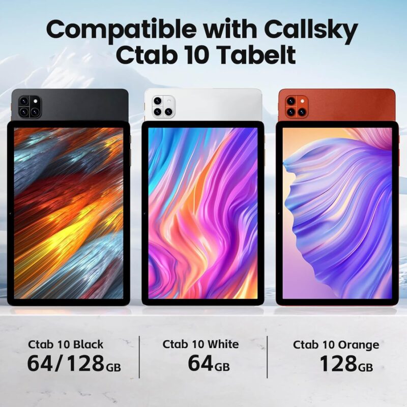 Ctab 10 - Lightweight Protective Cover with Auto Wake/Sleep - Image 2