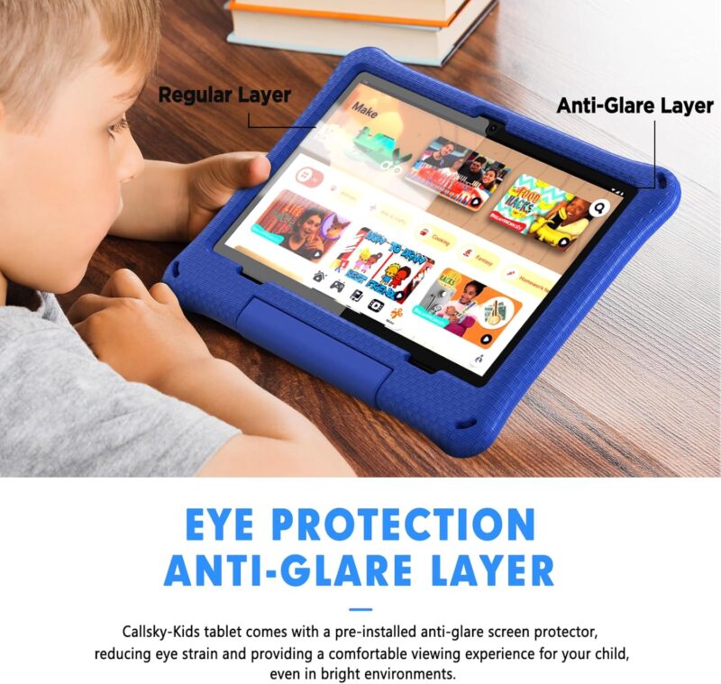 Callsky 10.1 inch Kid‘s tablets Blue - Image 4