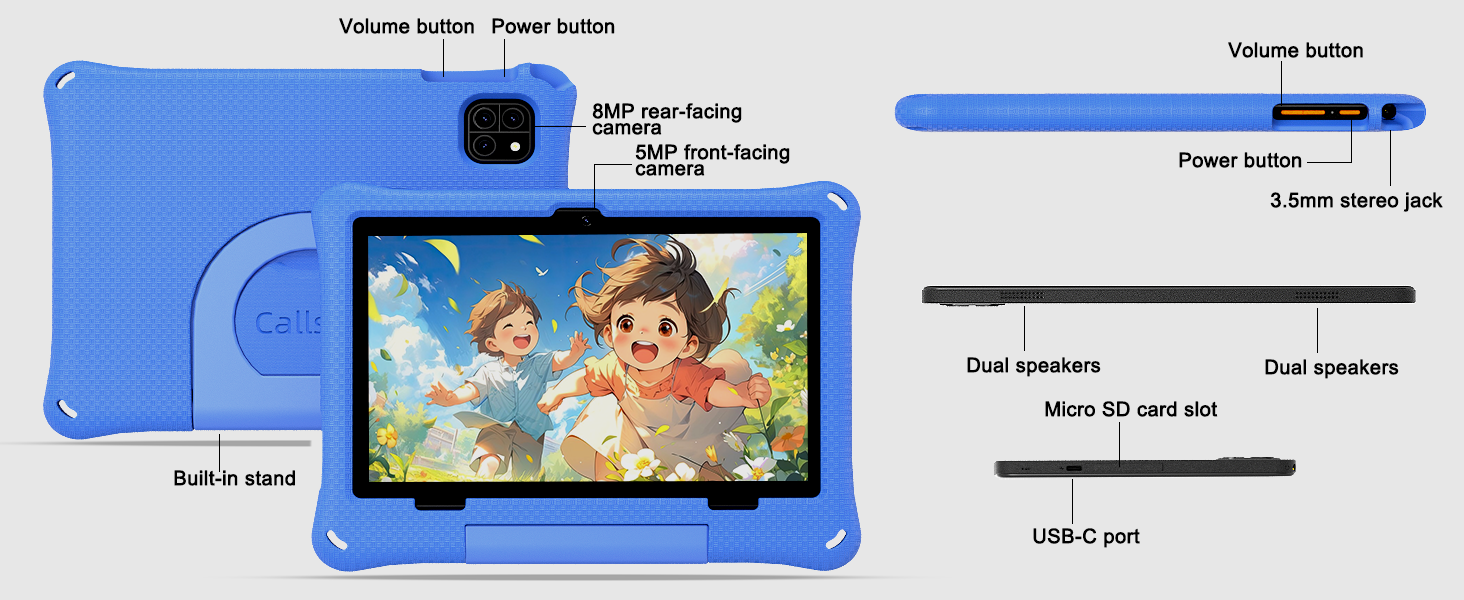 Callsky 10.1 inch Kid‘s tablets