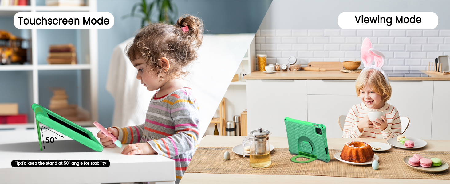 Callsky 10.1 inch Kid‘s tablets Green