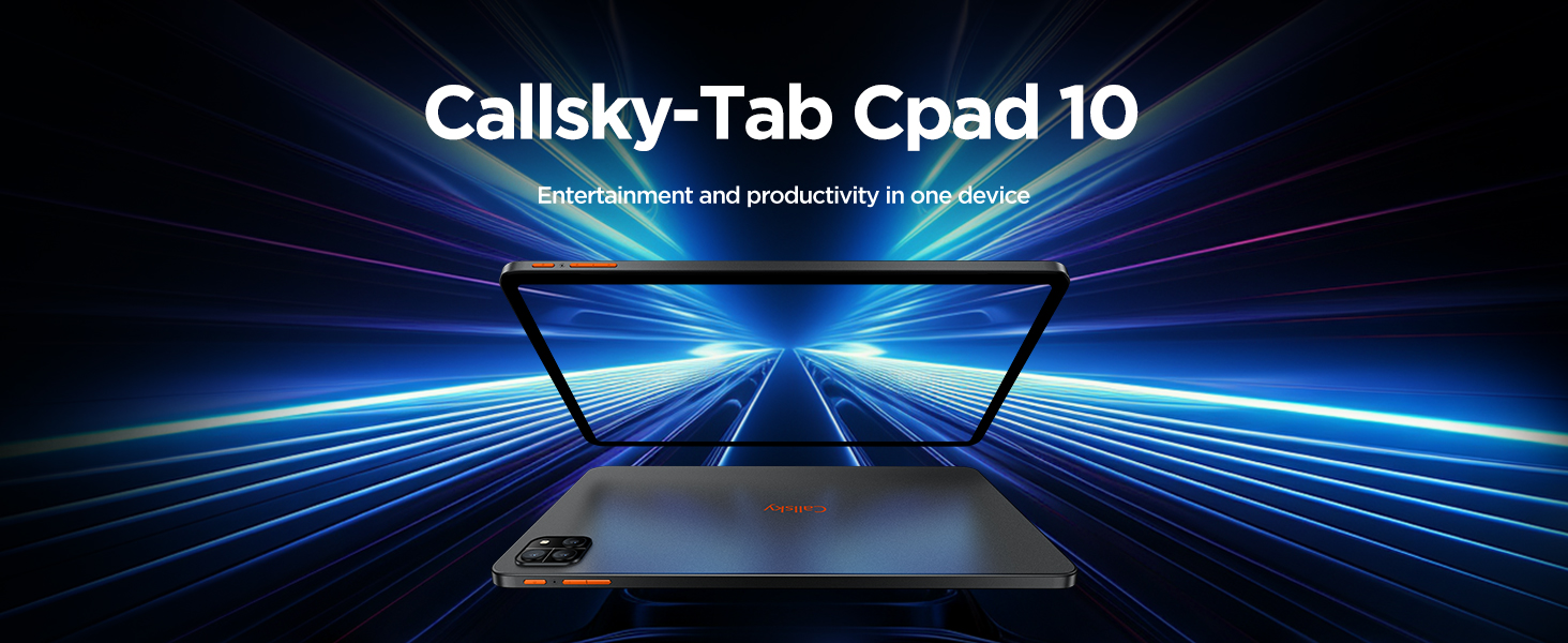 Callsky 10.1 Inch Tablet Black