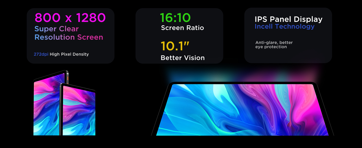 Callsky 10.1 Inch Tablet Black