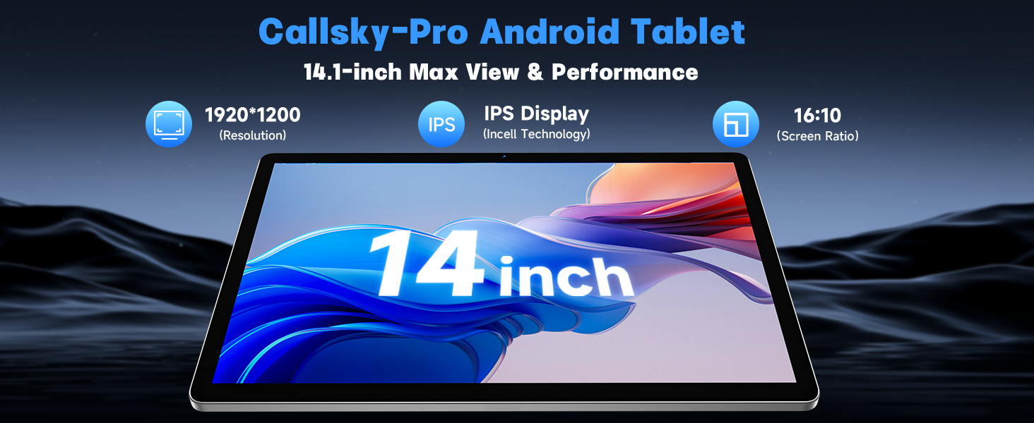 Callsky 14 Inch Tablet