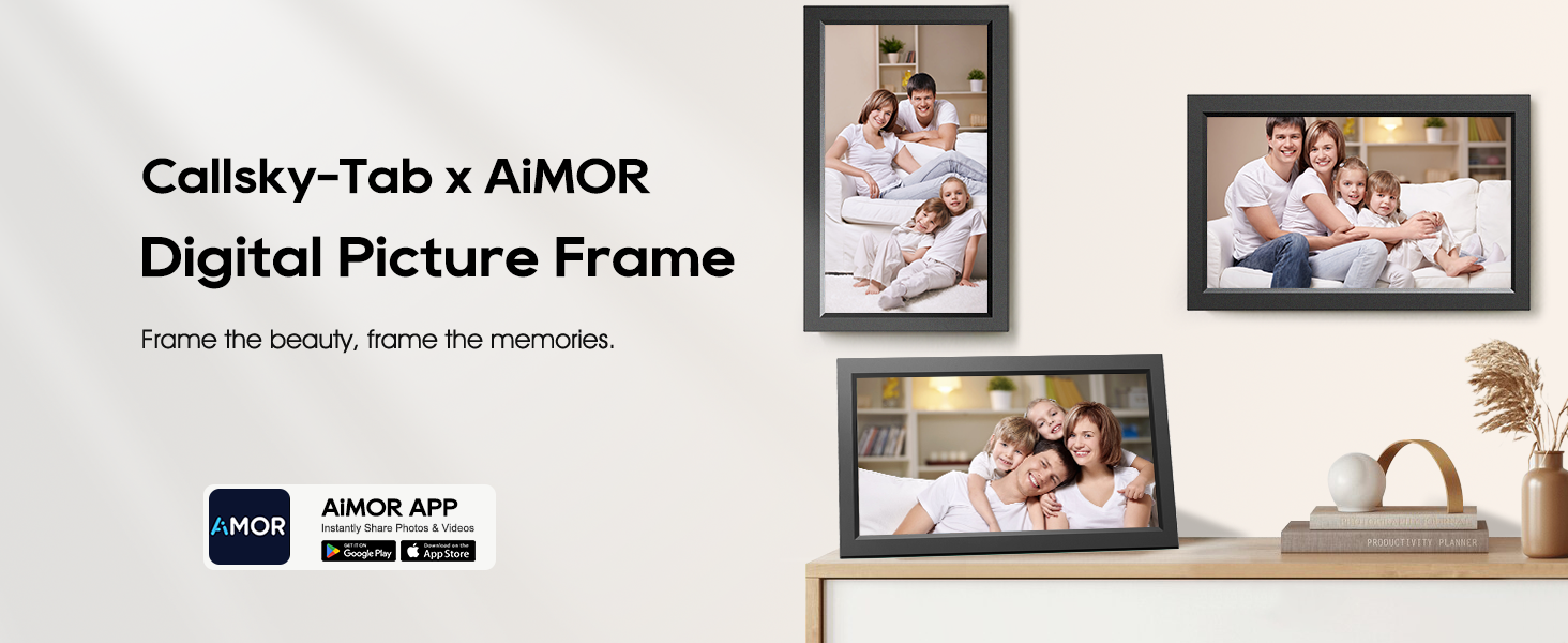 Callsky 15.6" Digital Picture Frame BLACK