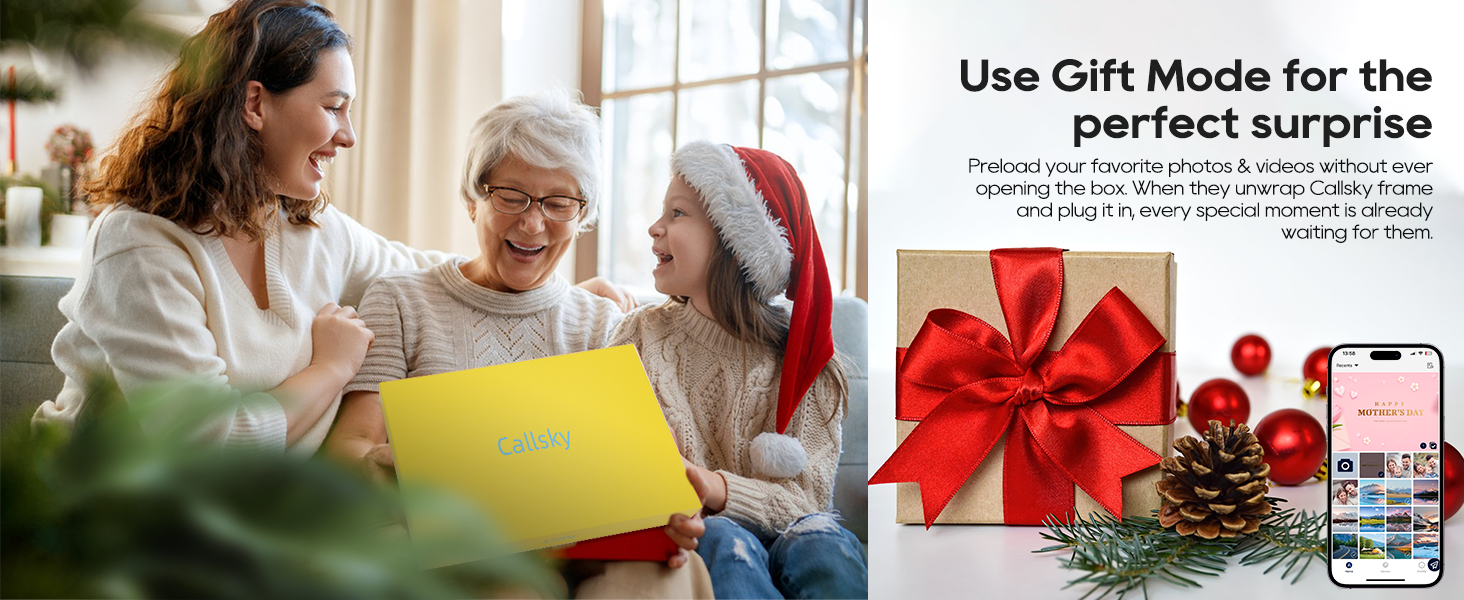 Callsky 15.6" Digital Picture Frame BLACK