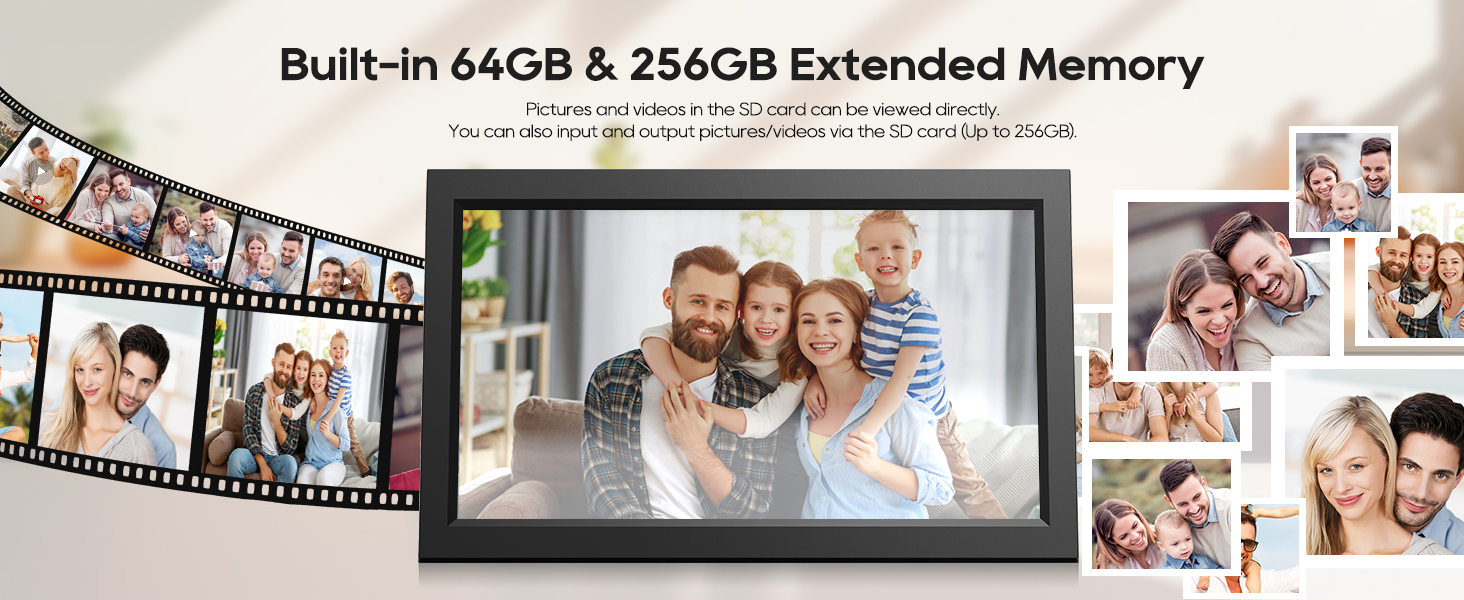 Callsky 15.6" Digital Picture Frame BLACK