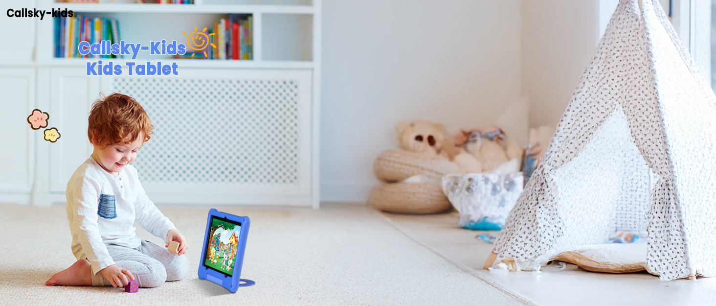 Callsky 8 inch Kid‘s tablets Pink