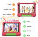 Callsky 8 inch Kid‘s tablets Pink