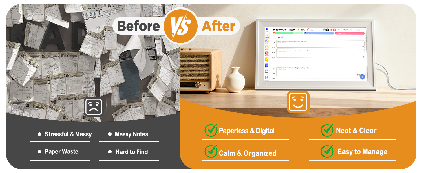 Callsky 15.6-Inch Smart Digital Calendar