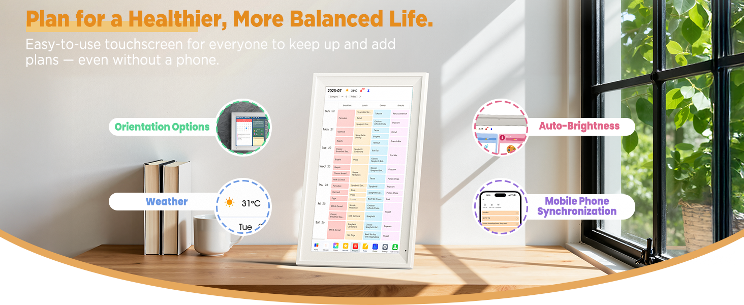 Callsky 15.6-Inch Smart Digital Calendar