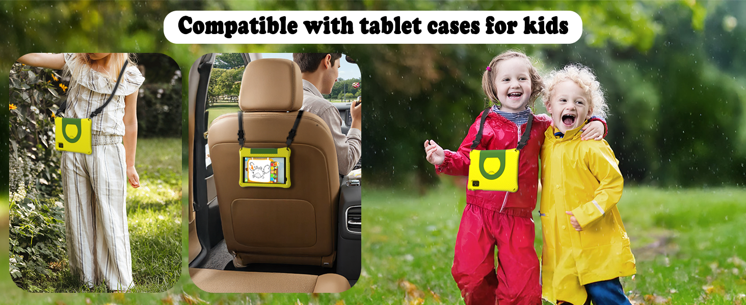 Callsky Kids Tablet 8 Inch - Cpad 8 Yellow